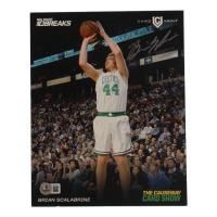 Brian Scalabrine Signed Celtics 8x10 Photo (Beckett) at PristineAuction.com