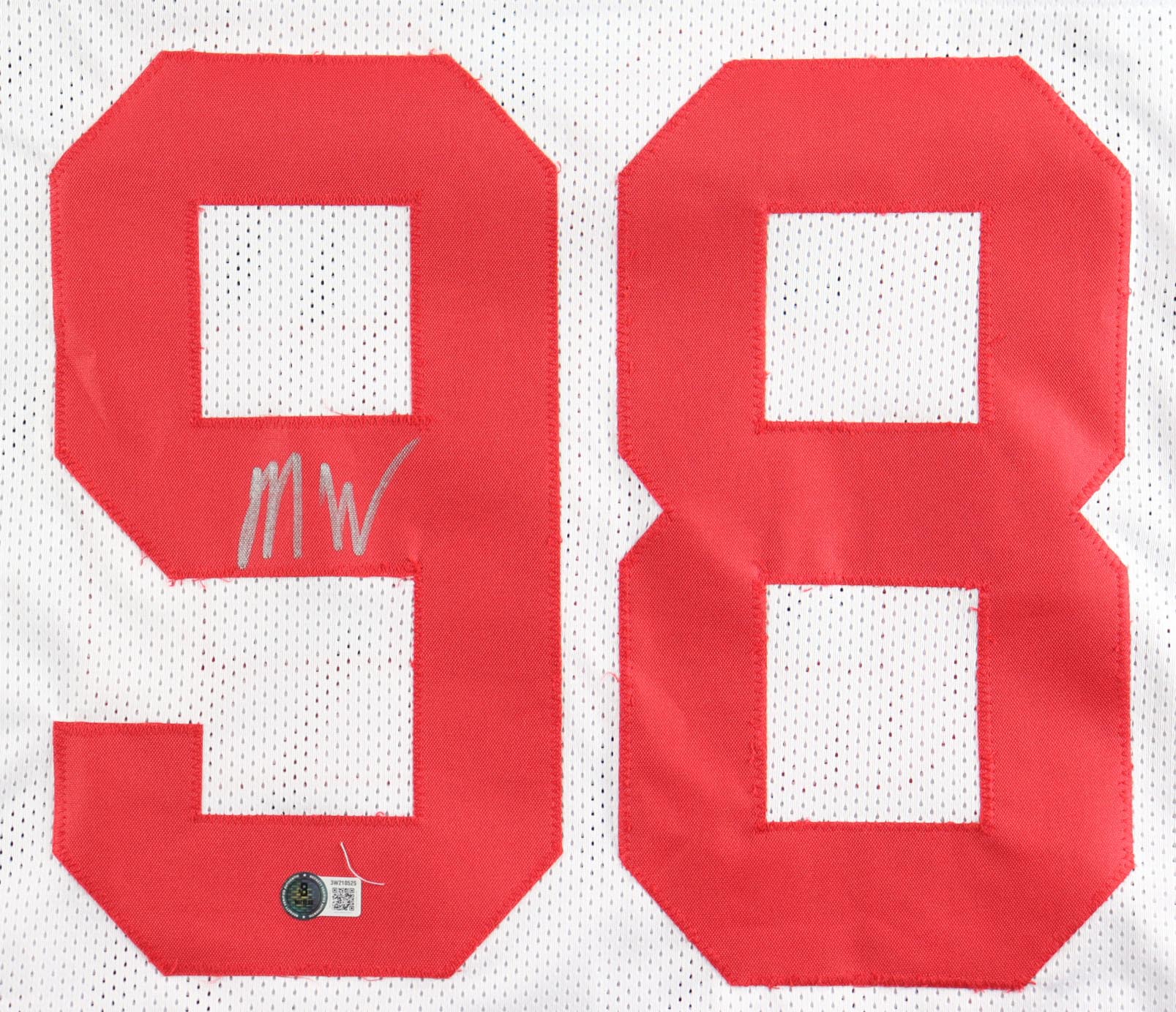 Mykel Williams Signed Jersey (Beckett) at PristineAuction.com Mykel Williams Signed Jersey (Beckett) at PristineAuction.com