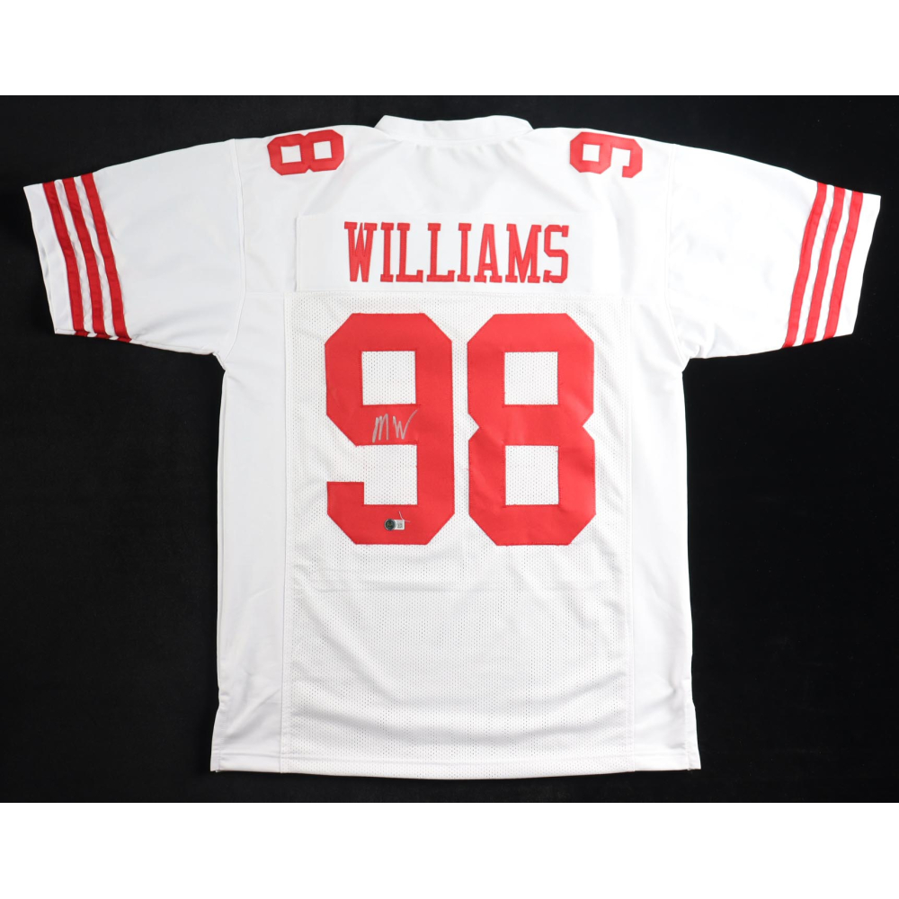 Mykel Williams Signed Jersey (Beckett) at PristineAuction.com