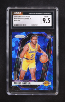 Bronny James 2024-25 Panini Prizm Blue Ice #243 RC #026/125 (CGC 9.5) at PristineAuction.com