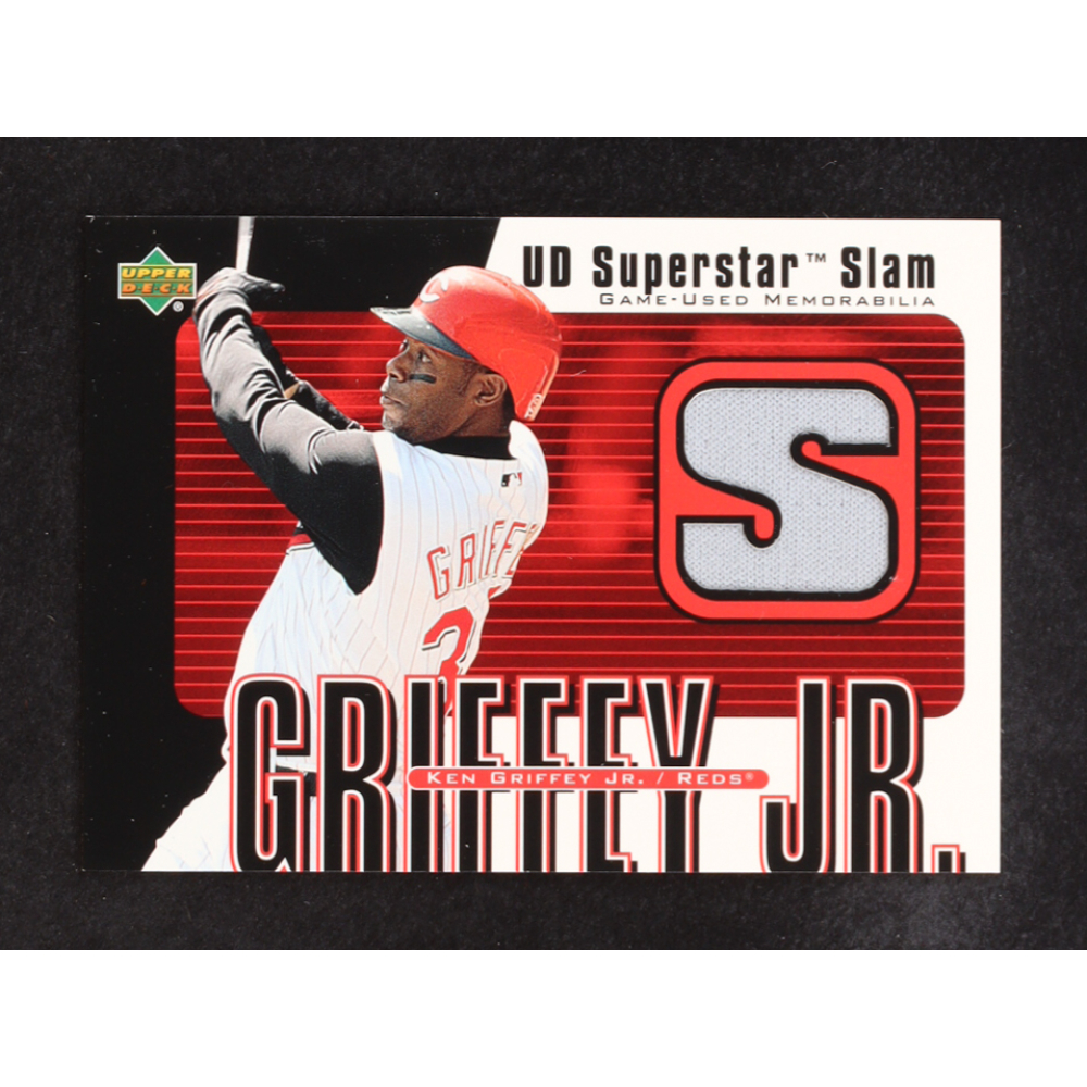 Ken Griffey Jr. 2003 Upper Deck UD Superstar Slam Jerseys #KG at PristineAuction.com