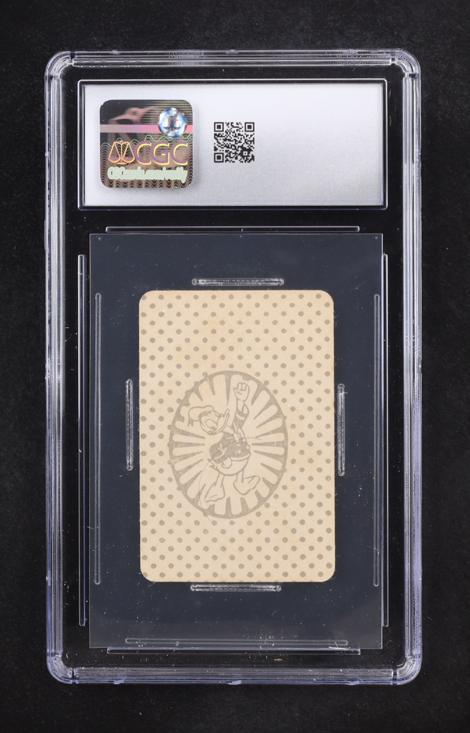 Minnie / Mickey Mouse Donald Duck Card Game 1946-48 Russell Games-2 Grey Ink Back (CGC 3) at PristineAuction.com Minnie / Mickey Mouse Donald Duck Card Game 1946-48 Russell Games-2 Grey Ink Back (CGC 3) at PristineAuction.com