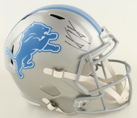 Hendon Hooker Signed Lions Full-Size Speed Helmet (Beckett) at PristineAuction.com