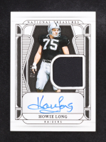 Howie Long 2024 Panini National Treasures Material Treasures Signatures #24 #03/49 at PristineAuction.com
