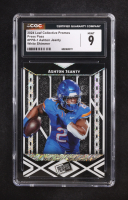 Ashton Jeanty 2024 Leaf Collective Promos Press Pass White Shimmer #PPB-1 RC #2/5 (CGC 9) at PristineAuction.com