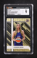 Cameron Brink 2024 Leaf Collective Promos Pro Set Super Prismatic Gold #PSB-2 RC #1/1 (CGC 9) at PristineAuction.com