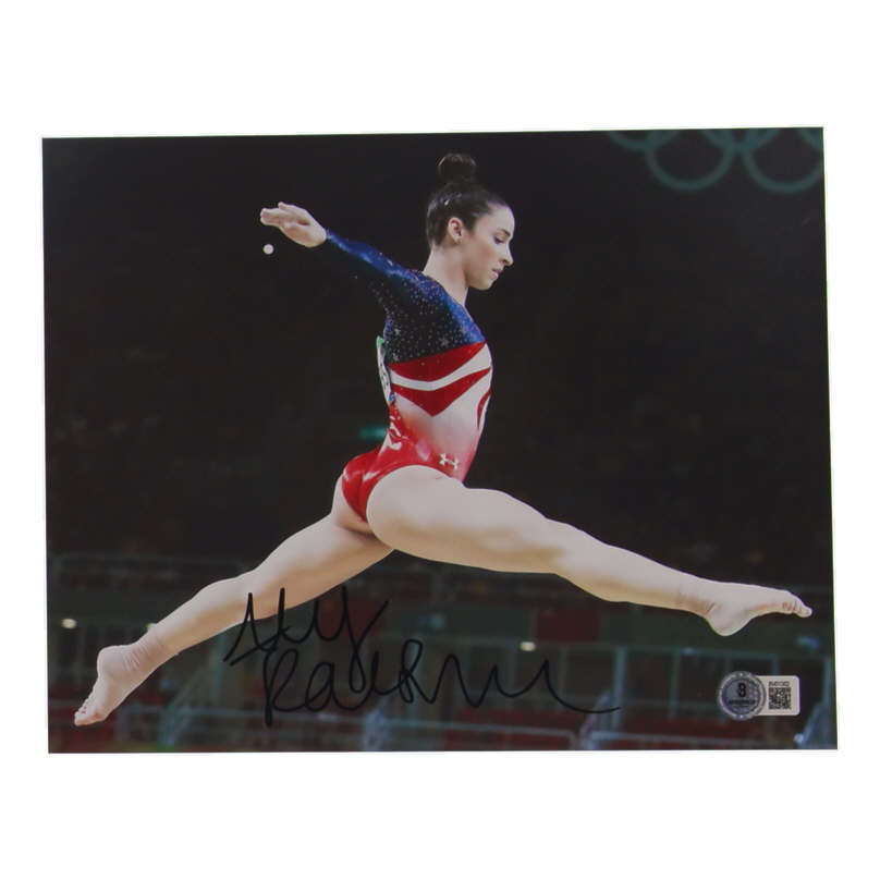 Aly Raisman Signed 8x10 Photo (Beckett) at PristineAuction.com Aly Raisman Signed 8x10 Photo (Beckett) at PristineAuction.com