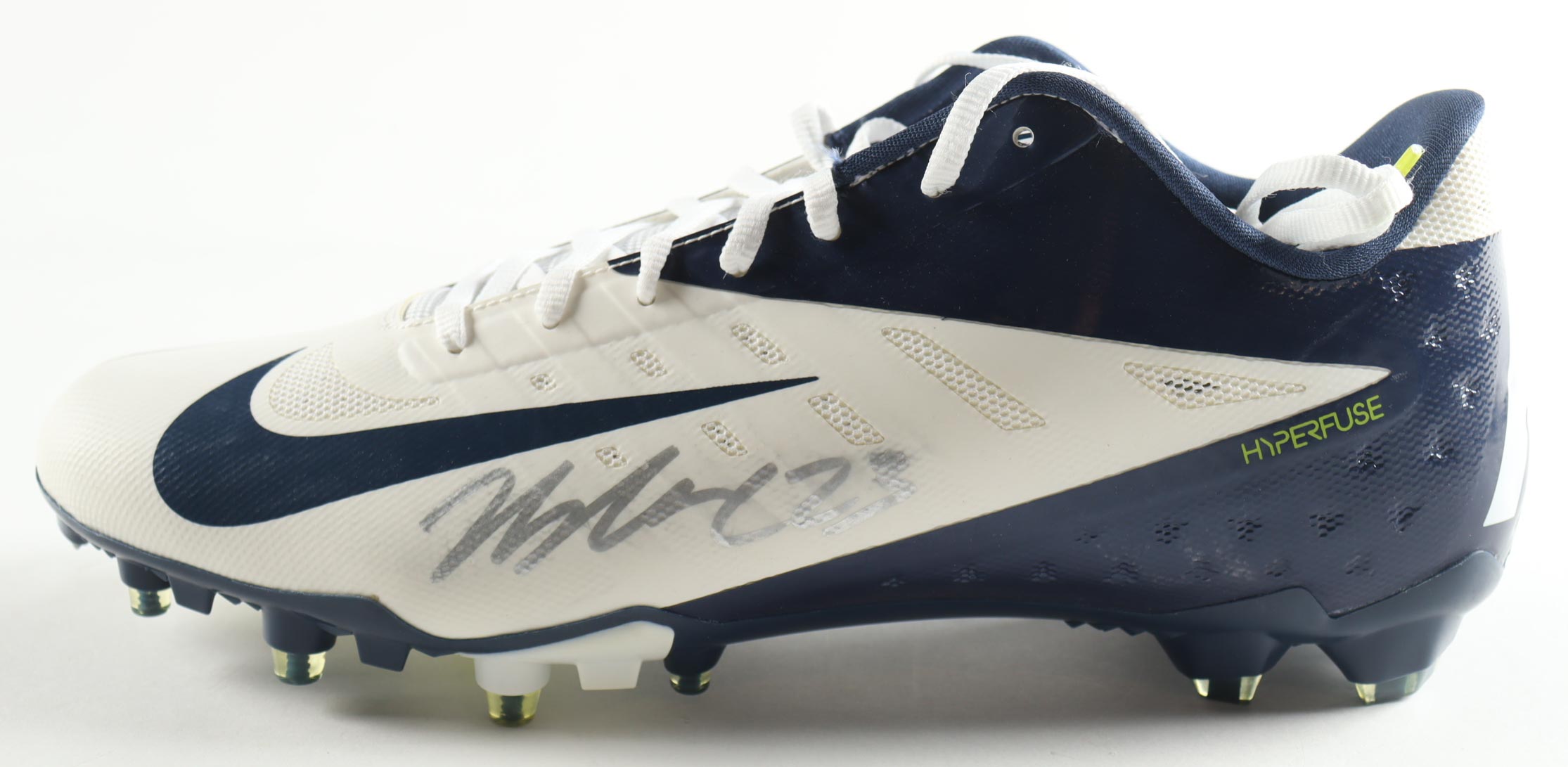 Jaydon Blue Signed Nike Football Cleat (Beckett) at PristineAuction.com Jaydon Blue Signed Nike Football Cleat (Beckett) at PristineAuction.com