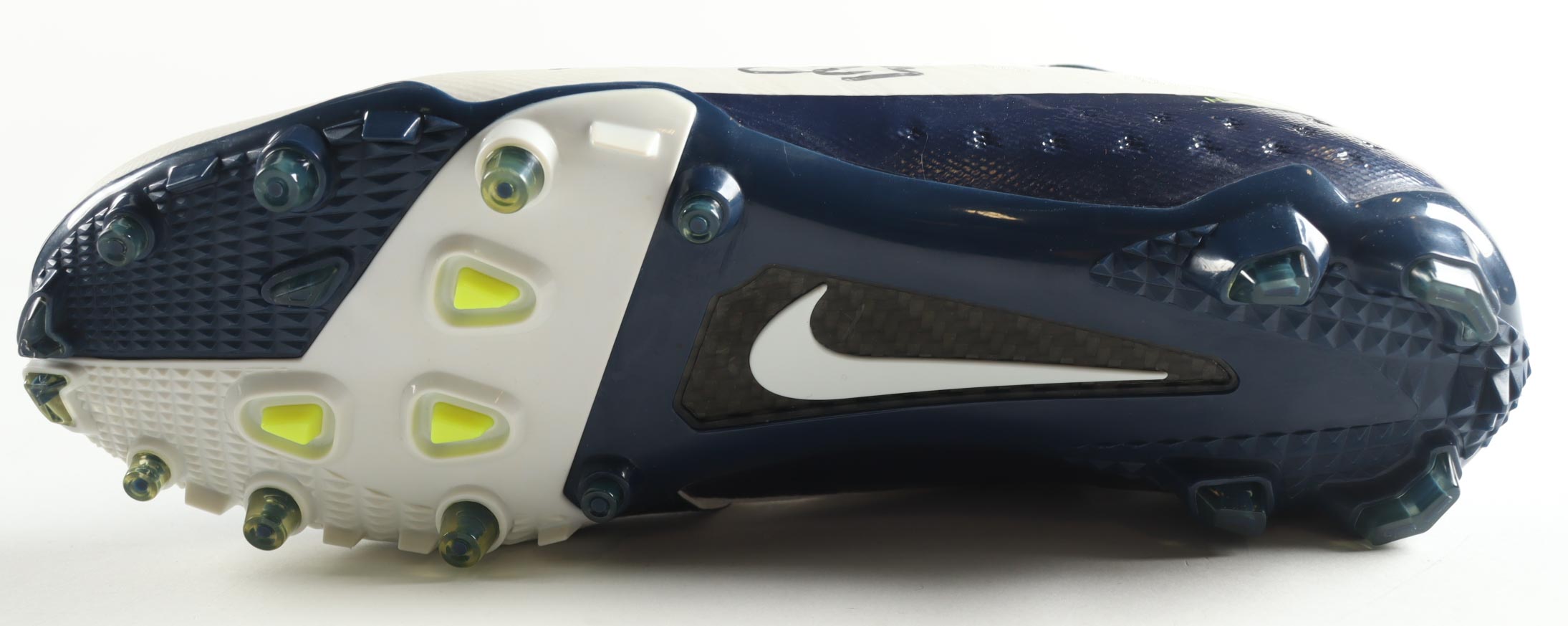 Jaydon Blue Signed Nike Football Cleat (Beckett) at PristineAuction.com Jaydon Blue Signed Nike Football Cleat (Beckett) at PristineAuction.com