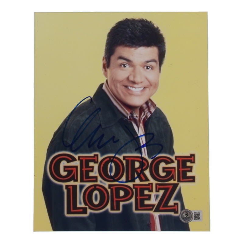 George Lopez Signed "The George Lopez Show" 8x10 Photo (Beckett) at PristineAuction.com George Lopez Signed "The George Lopez Show" 8x10 Photo (Beckett) at PristineAuction.com