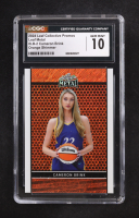 Cameron Brink 2024 Leaf Metal Collective Promos Orange Shimmer #LB-2 RC #212/299 (CGC 10) at PristineAuction.com