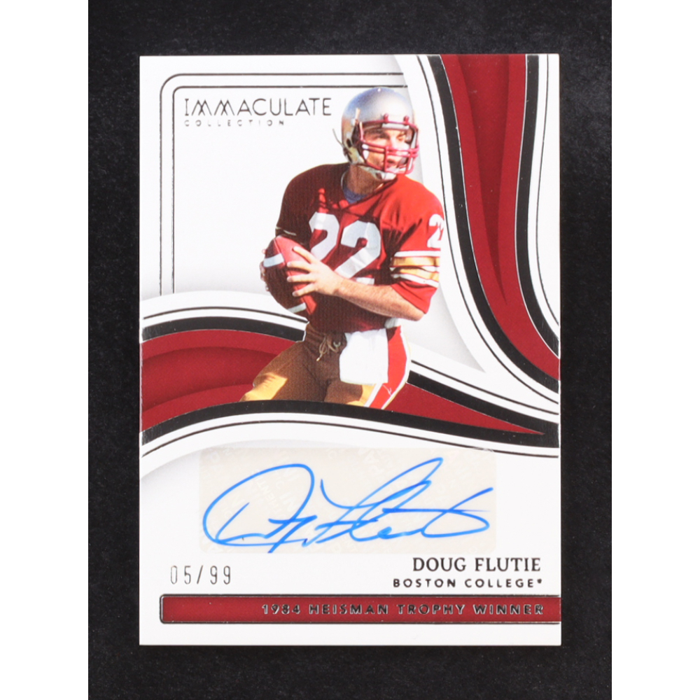 Doug Flutie 2023 Immaculate Collection Collegiate College Greats Signatures #16 #05/99 at PristineAuction.com