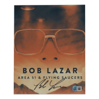 Bob Lazar Signed 8x10 Poster (Beckett) at PristineAuction.com