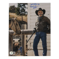Forrie J. Smith Signed "Yellowstone" 8x10 Photo Inscribed "God Bless Ya" (Beckett) at PristineAuction.com