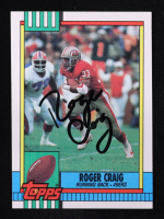 Roger Craig Signed 1990 Topps #12 (JSA) at PristineAuction.com