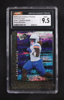 Ashton Jeanty 2024 Leaf Collective Promos '00 Press Pass Black Shimmer #20B-1 RC #12/25 (CGC 9.5) at PristineAuction.com