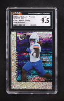 Ashton Jeanty 2024 Leaf Collective Promos '00 Press Pass Black Shimmer #20B-1 RC #1/7 (CGC 9.5) at PristineAuction.com