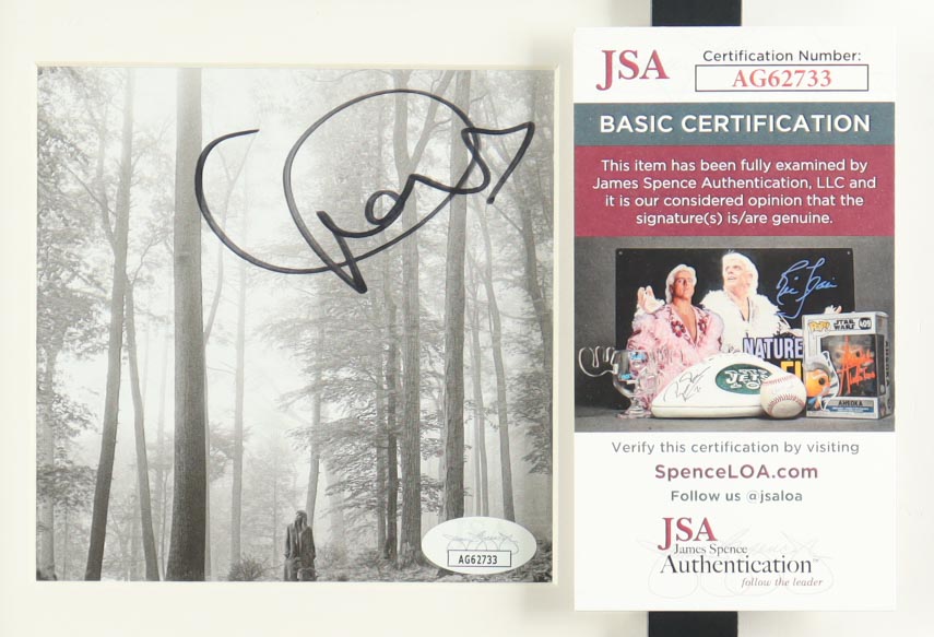 Taylor Swift Signed Custom Framed "Folklore" CD Album Insert Display with Disc (JSA) at PristineAuction.com Taylor Swift Signed Custom Framed "Folklore" CD Album Insert Display with Disc (JSA) at PristineAuction.com