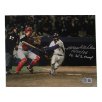Mookie Wilson Signed Mets 8x10 Photo Inscribed "10/25/86" & "86 W.S. Champ" (Beckett) at PristineAuction.com