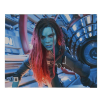 Zoe Saldana Signed "Guardians of the Galaxy" 8x10 Photo (Beckett) at PristineAuction.com