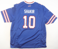 Khalil Shakir Signed Bills Nike Jersey Inscribed "Bills Mafia!" (Fanatics) at PristineAuction.com