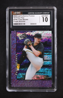 Paul Skenes 2024 Leaf Collective Promos '00 Press Pass Purple Shimmer #20B-5 RC #87/199 (CGC 10) at PristineAuction.com