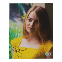 Emma Stone Signed 8x10 Photo (Beckett) at PristineAuction.com
