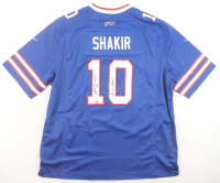 Khalil Shakir Signed Bills Nike Jersey Inscribed "Bills Mafia!" (Fanatics) at PristineAuction.com
