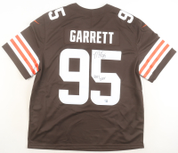 Myles Garrett Signed Browns Nike Authentic Jersey Inscribed "2023 DROY" (Fanatics) at PristineAuction.com