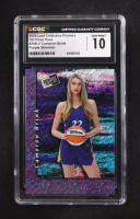 Cameron Brink 2024 Leaf Collective Promos '00 Press Pass Purple Shimmer #20B-2 RC #34/199 (CGC 10) at PristineAuction.com