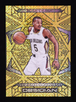 Dejounte Murray 2024-25 Panini Obsidian Electric Etch Gold Flood #6 #08/10 at PristineAuction.com