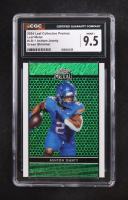 Ashton Jeanty 2024 Leaf Metal Collective Promos Green Shimmer #LB-1 RC #47/50 (CGC 9.5) at PristineAuction.com