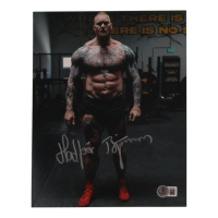 Hafthor Bjornsson Signed 8x10 Photo (Beckett) at PristineAuction.com