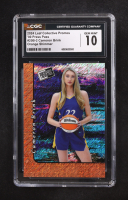 Cameron Brink 2024 Leaf Collective Promos '00 Press Pass Orange Shimmer #20B-2 RC #213/299 (CGC 10) at PristineAuction.com