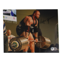 Hafthor Bjornsson Signed 8x10 Photo (Beckett) at PristineAuction.com