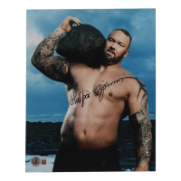 Hafthor Bjornsson Signed 8x10 Photo (Beckett) at PristineAuction.com