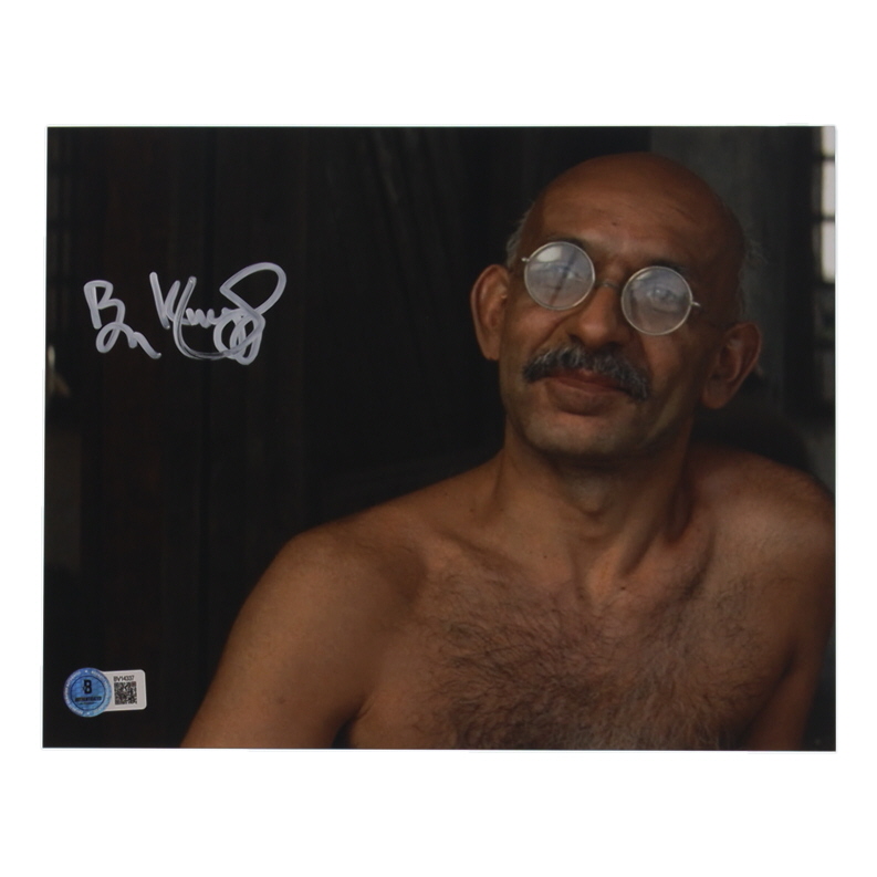 Ben Kingsley Signed 8x10 Photo (Beckett) at PristineAuction.com Ben Kingsley Signed 8x10 Photo (Beckett) at PristineAuction.com