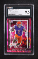Ashton Jeanty 2024 Leaf Pro Set Metal Pink Pulsar Pre-Production Proof #13 RC #1/1 (CGC 9.5) at PristineAuction.com