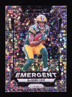 MarShawn Lloyd 2024 Panini Prizm Emergent Prizms No Huddle #18 RC at PristineAuction.com
