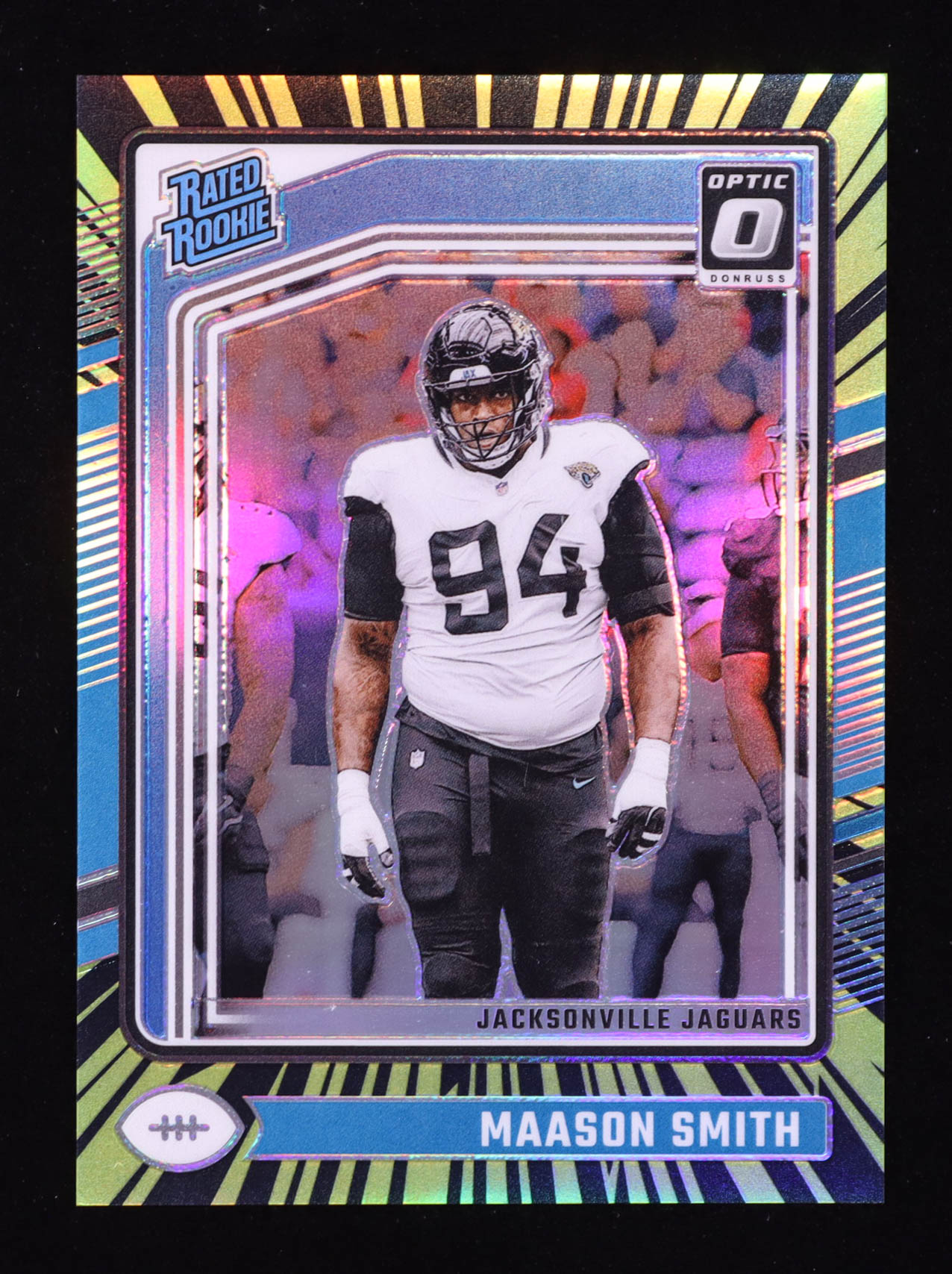 Maason Smith 2024 Donruss Optic Electricity #269 #73/75 RR RC at PristineAuction.com Maason Smith 2024 Donruss Optic Electricity #269 #73/75 RR RC at PristineAuction.com