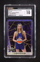 Cameron Brink 2024 Leaf Metal Collective Promos '90 Purple Shimmer #90B-2 RC #39/199 (CGC 10) at PristineAuction.com