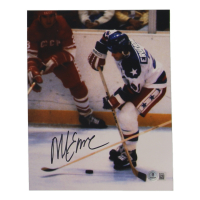 Mike Eruzione Signed Team USA 8x10 Photo (Beckett) at PristineAuction.com