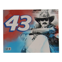 Richard Petty Signed NASCAR 8x10 Photo (Beckett) at PristineAuction.com
