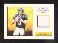 Drew Brees 2005 Topps Turkey Red Relics White #TRRDB #084/199 at PristineAuction.com