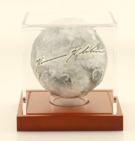 Harrison Schmitt Signed Replica Moon with Display Case (PSA) at PristineAuction.com