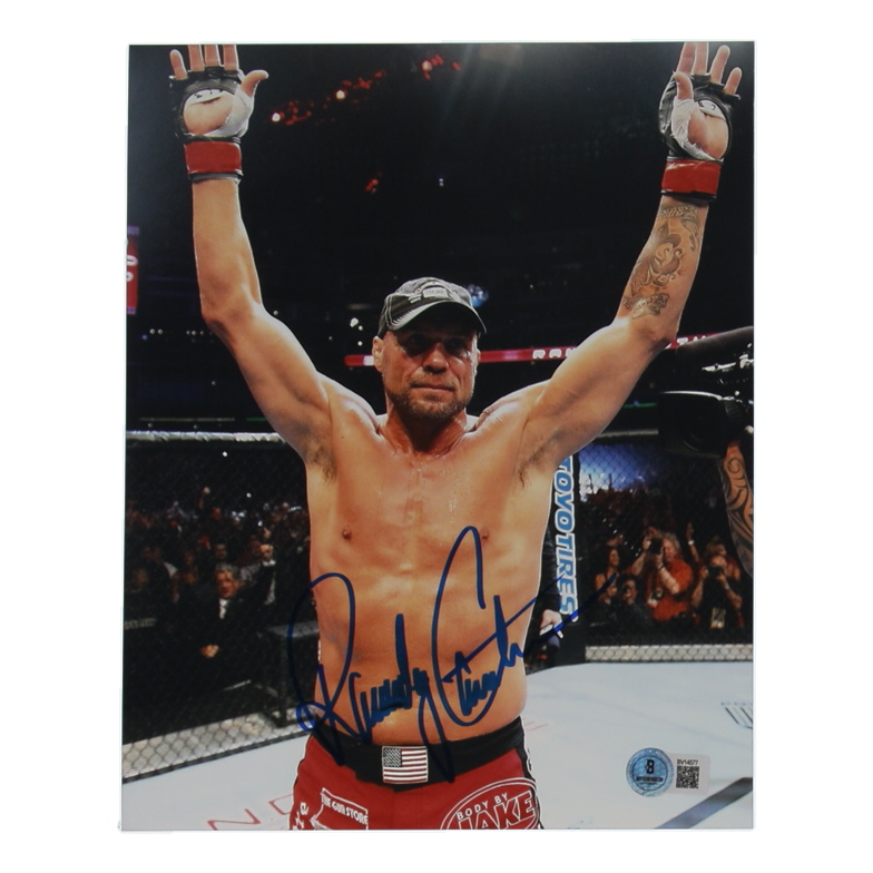 Randy Couture Signed UFC 8x10 Photo (Beckett) at PristineAuction.com Randy Couture Signed UFC 8x10 Photo (Beckett) at PristineAuction.com