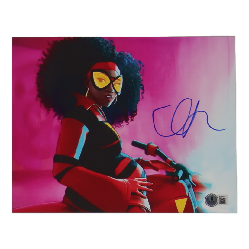 Issa Rae Signed "Spider-Man: Into The Spider-Verse" 8x10 Photo (Beckett) at PristineAuction.com Issa Rae Signed "Spider-Man: Into The Spider-Verse" 8x10 Photo (Beckett) at PristineAuction.com