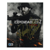 Randy Couture Signed "The Expendables 2" 8x10 Photo Inscribed "Toll Road" (Beckett) at PristineAuction.com