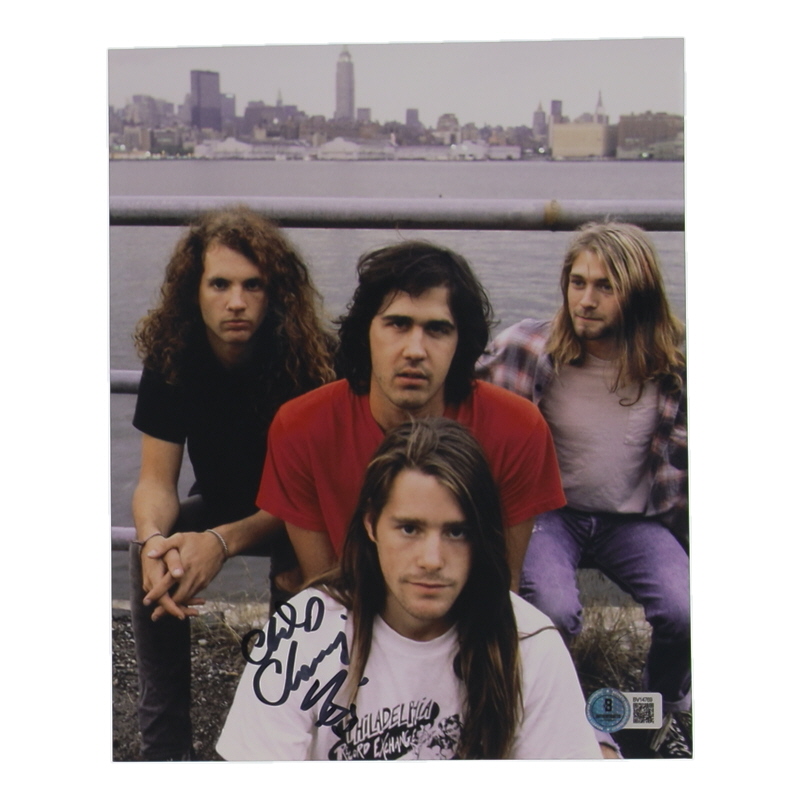 Chad Channing Signed "Nirvana" 8x10 Photo (Beckett) at PristineAuction.com Chad Channing Signed "Nirvana" 8x10 Photo (Beckett) at PristineAuction.com