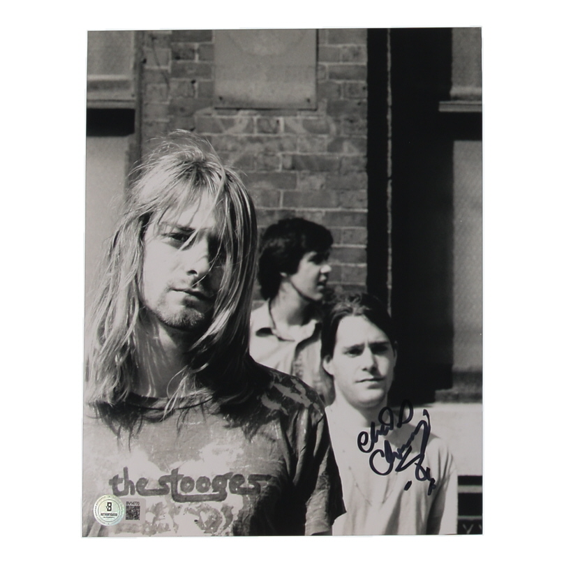 Chad Channing Signed "Nirvana" 8x10 Photo (Beckett) at PristineAuction.com Chad Channing Signed "Nirvana" 8x10 Photo (Beckett) at PristineAuction.com